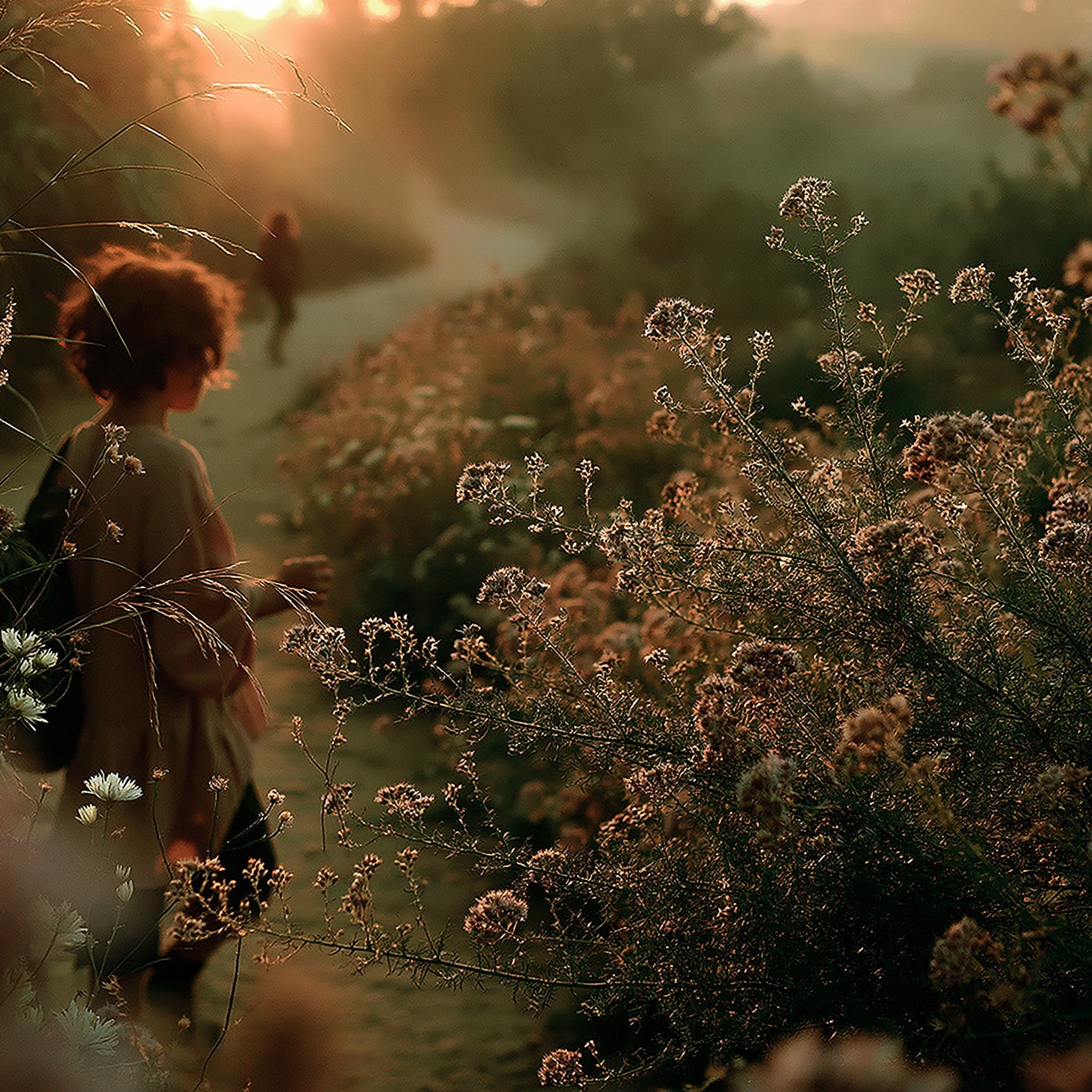 子ども時代の原風景 — 小さな子供の視点から見た懐かしい田舎の光景